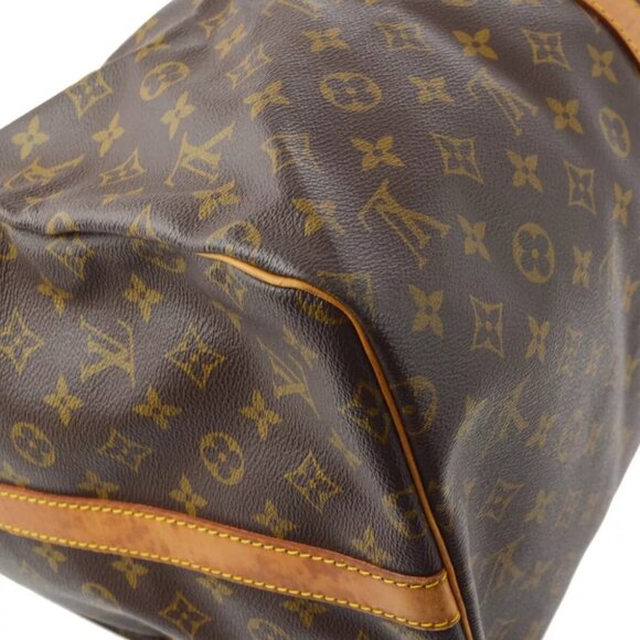 LOUIS VUITTON KEEPALL BANDOULIERE 55 TRAVEL BAG MONOGRAM - Picture 4 of 10